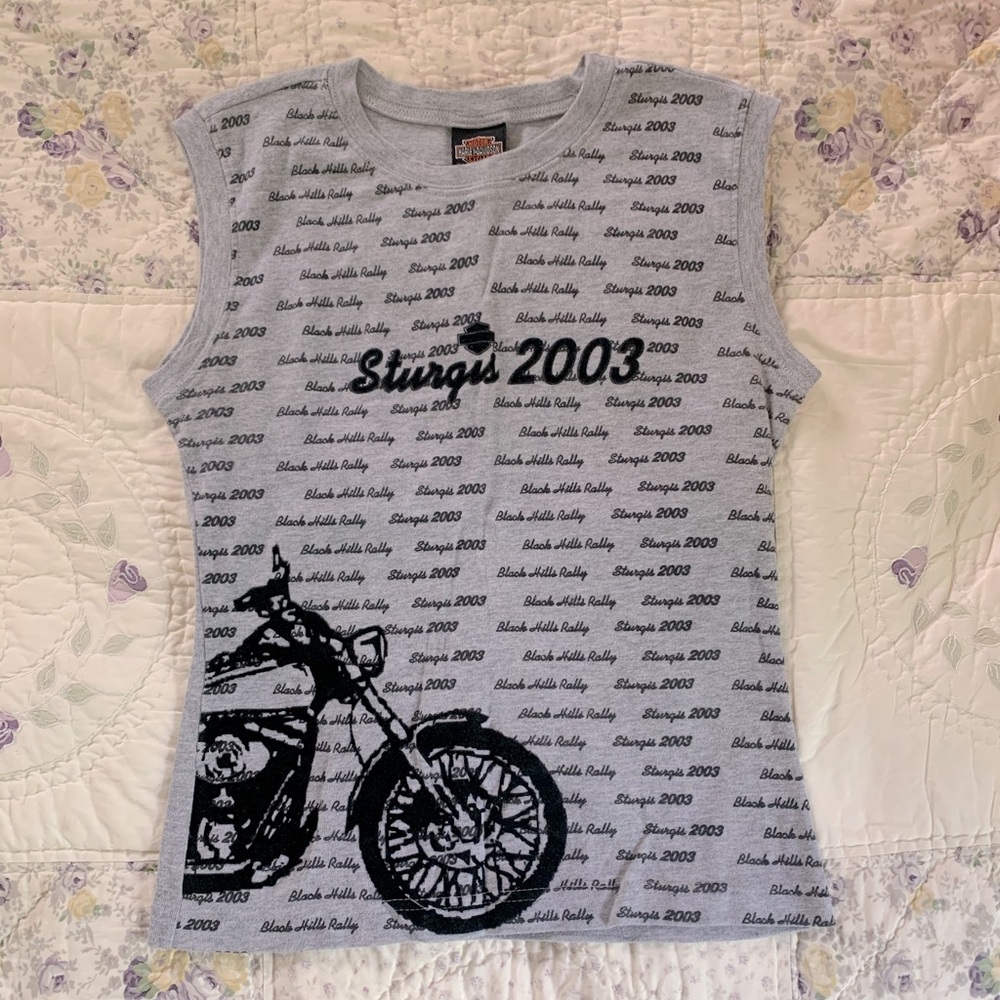 Women’s M Sleeveless Harley-Davidson T-shirt